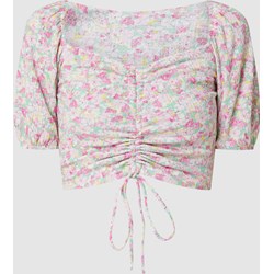 Gina Tricot bluzka damska wiosenna w kwiaty  - zdjęcie produktu