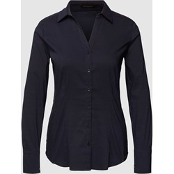 Koszula damska More & z długim rękawem z kołnierzykiem z elastanu  - zdjęcie produktu