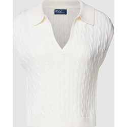 Polo Ralph Lauren kamizelka damska z bawełny  - zdjęcie produktu