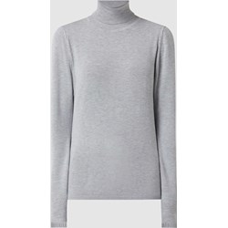 Szary sweter damski Ichi z golfem  - zdjęcie produktu