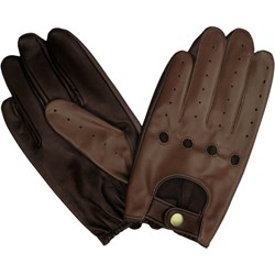Rękawiczki brązowe His Story  - zdjęcie produktu
