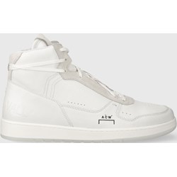 Buty sportowe męskie A-cold-wall* białe skórzane  - zdjęcie produktu