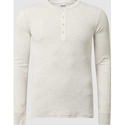 T-shirt męski biały Schiesser casual  - zdjęcie produktu