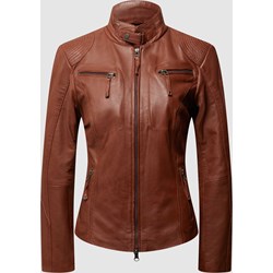 Kurtka damska Cabrini krótka brązowa  - zdjęcie produktu