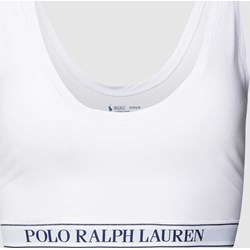 Biustonosz biały Polo Ralph Lauren w sportowym stylu  - zdjęcie produktu