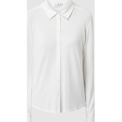 Koszula damska Marc O'Polo biała z kołnierzykiem z elastanu elegancka  - zdjęcie produktu