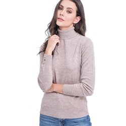 Sweter damski C& Jo z golfem  - zdjęcie produktu