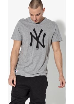 NEW ERA T-SHIRT SS MLB NYY GREY NEW YORK YANKEES LGH  New Era Sizeer - kod rabatowy