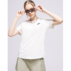Bluzka damska biała Nike z okrągłym dekoltem  - zdjęcie produktu