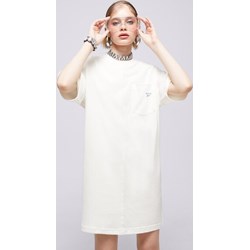 Sukienka Reebok mini z krótkim rękawem z okrągłym dekoltem z sportowa  - zdjęcie produktu