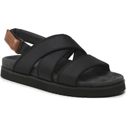 Sandały męskie Tommy Hilfiger czarne casual  - zdjęcie produktu