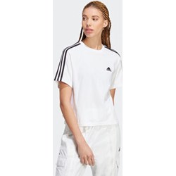 Adidas bluzka damska z okrągłym dekoltem z krótkim rękawem  - zdjęcie produktu