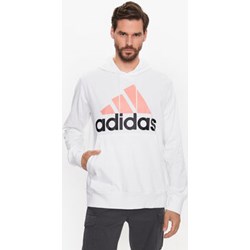 Bluza męska Adidas biała w sportowym stylu  - zdjęcie produktu