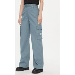 Spodnie damskie Calvin Klein niebieskie  - zdjęcie produktu