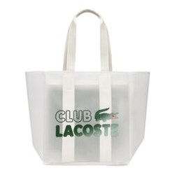 Shopper bag Lacoste wakacyjna duża na ramię  - zdjęcie produktu