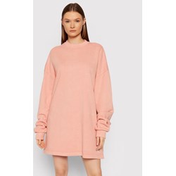 Sukienka Reebok Classic na spacer mini oversize casualowa z długim rękawem z okrągłym dekoltem  - zdjęcie produktu