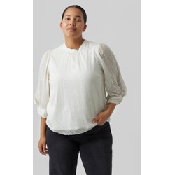 Bluzka damska Vero Moda z okrągłym dekoltem z długim rękawem  - zdjęcie produktu