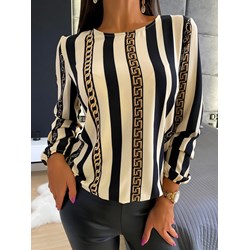 Bluzka damska Modnakiecka.pl w paski  - zdjęcie produktu