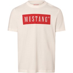 T-shirt męski Mustang z jerseyu w stylu młodzieżowym  - zdjęcie produktu