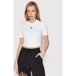 Bluzka damska Adidas z krótkim rękawem casual z okrągłym dekoltem  - zdjęcie produktu