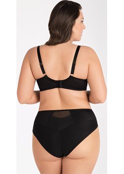 Biustonosz miękki soft czarny K101/1 Gaby, Kolor czarny-wzór, Rozmiar 80H, Gorsenia promocja Intymna - kod rabatowy