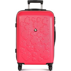 Różowa walizka Semi Line  - zdjęcie produktu