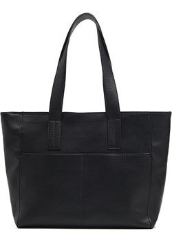 Cropp - Duża czarna torba shopper - czarny Cropp Cropp - kod rabatowy