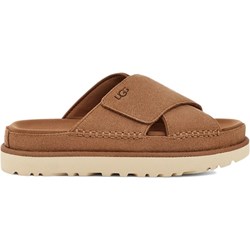 Klapki damskie UGG casual bez zapięcia z zamszu  - zdjęcie produktu