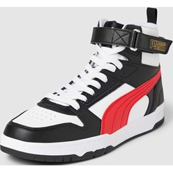 Buty sportowe męskie Puma sznurowane skórzane  - zdjęcie produktu