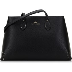 Shopper bag WITTCHEN na ramię matowa elegancka z frędzlami  - zdjęcie produktu