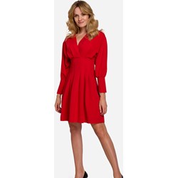 Czerwona sukienka Makover mini  - zdjęcie produktu