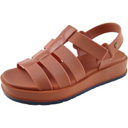 Sandały damskie brązowe Zaxy casual na lato  - zdjęcie produktu