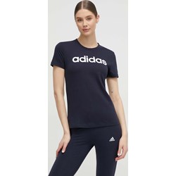 Bluzka damska Adidas bawełniana  - zdjęcie produktu