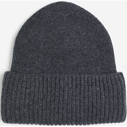 Szara czapka zimowa damska H & M  - zdjęcie produktu