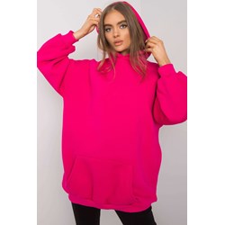 Bluza damska różowa Basic Feel Good długa  - zdjęcie produktu