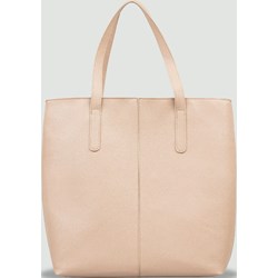 Beżowa shopper bag Greenpoint na ramię  - zdjęcie produktu