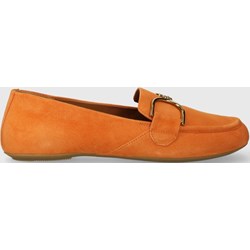 Mokasyny Geox na płaskiej podeszwie bez zapięcia  - zdjęcie produktu