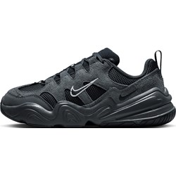 Czarne buty sportowe damskie Nike płaskie jesienne  - zdjęcie produktu