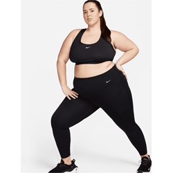 Spodnie damskie czarne Nike nylonowe  - zdjęcie produktu