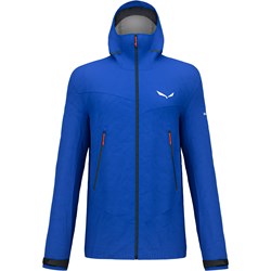 SALEWA kurtka męska niebieska w sportowym stylu  - zdjęcie produktu