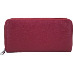 Czerwony portfel damski Barberini`s  - zdjęcie produktu