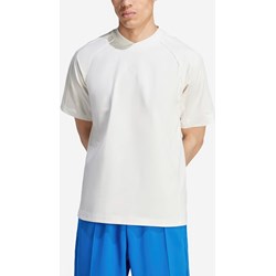 T-shirt męski biały Adidas z krótkim rękawem  - zdjęcie produktu