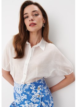 Mohito - Koszula z lyocellem - Biały Mohito Mohito - kod rabatowy