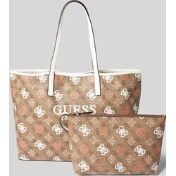 Shopper bag Guess mieszcząca a8 na ramię  - zdjęcie produktu