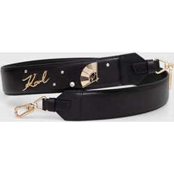 Pasek czarny Karl Lagerfeld  - zdjęcie produktu