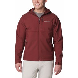 Czerwona kurtka męska Columbia w sportowym stylu  - zdjęcie produktu
