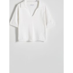 Sweter damski Reserved biały  - zdjęcie produktu