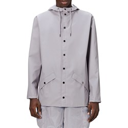 Rains kurtka damska szara z poliestru  - zdjęcie produktu