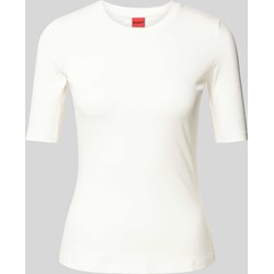 Bluzka damska Hugo Boss wiosenna z bawełny  - zdjęcie produktu