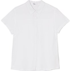 Biała koszula damska Cropp z krótkim rękawem  - zdjęcie produktu